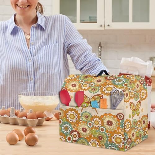 Vintage Butterfly Blender Cover with Handle
