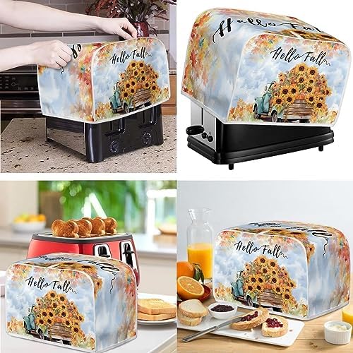 FUIBENG Fall Kitchen Appliance Dust Cover