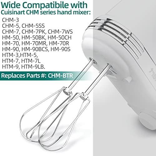 Stainless Steel Hand Mixer Beaters Set of 2