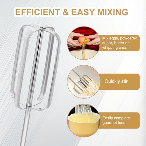 4pcs Hand Mixer Beaters Replacement Set