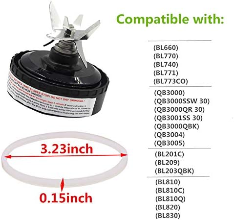 4 Pcs Rubber Gasket Sealing O-Ring for Ninja Blender