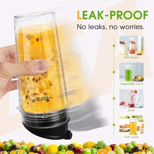 16oz Blender Cups Replacement for Ninja 3 Pack