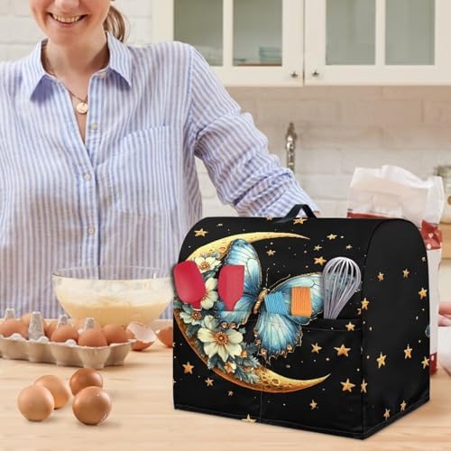 Butterfly Kitchen Mixer Cover with Pockets
