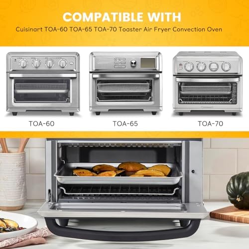 Air Fryer Tray Replacement for Cuisinart TOA-60 TOA-65 TOA-70