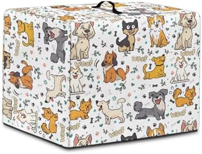 Cartoon Dogs Juicer Cover with Foldable Handle