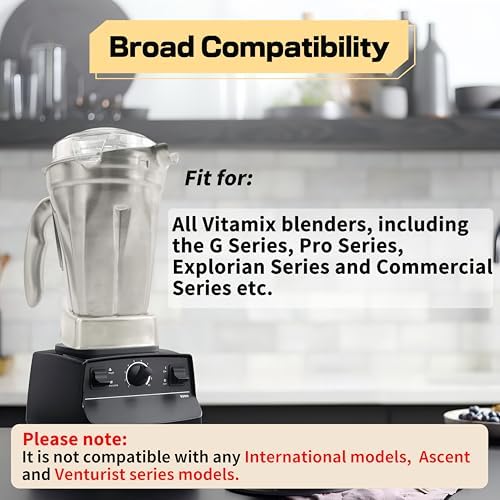 Stainless Steel Container 48oz Vitamix Compatible
