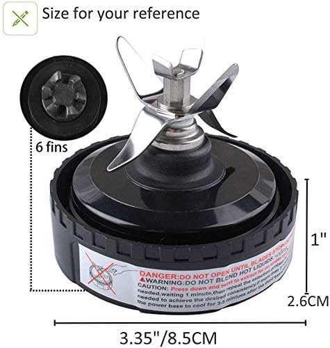3X Rubber Gasket Replacement for Nutri Ninja Blender