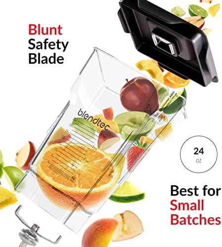 Blendtec 75 oz FourSide Jar and 34 oz GO Travel Bottle Bundle