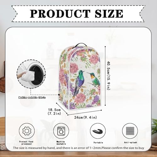 CLOHOMIN Hummingbird Blender Cover with Handle