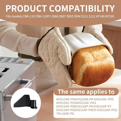 CBK-110KP Kneading Paddle for Cuisinart Bread Maker - 4 Pack