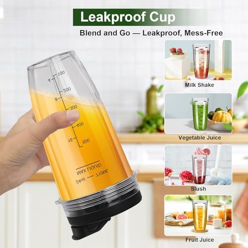 UBYNID 24oz Ninja Blender Cups 3 Pack