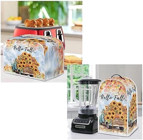 FUIBENG Fall Kitchen Appliance Dust Cover