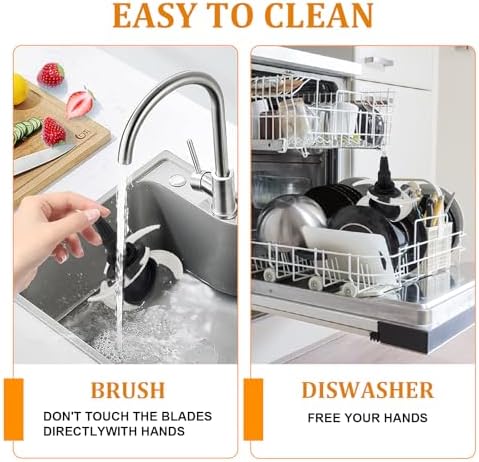 4 Blade Replacement for Ninja Blender