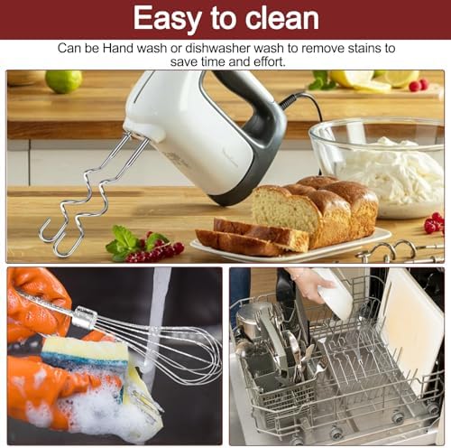 6 PCS Cuisinart Hand Mixer Beaters Replacement