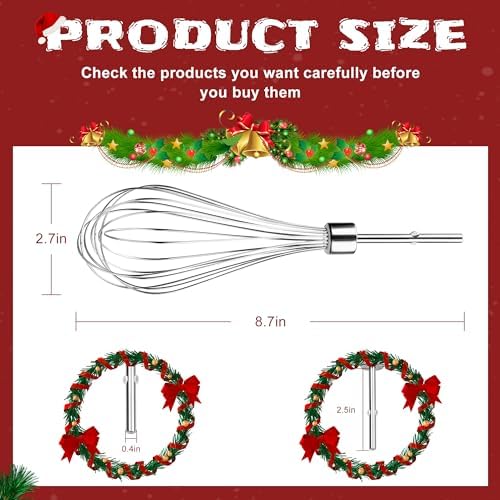 Stainless Steel Egg Beater for Hand Mixer