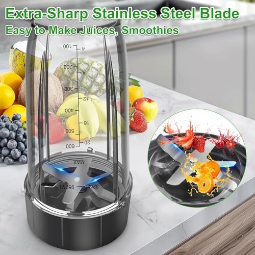 Nutribullet Blender Cups Blade Replacement Set