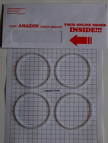 4 Replacement Gaskets for Magic Bullet
