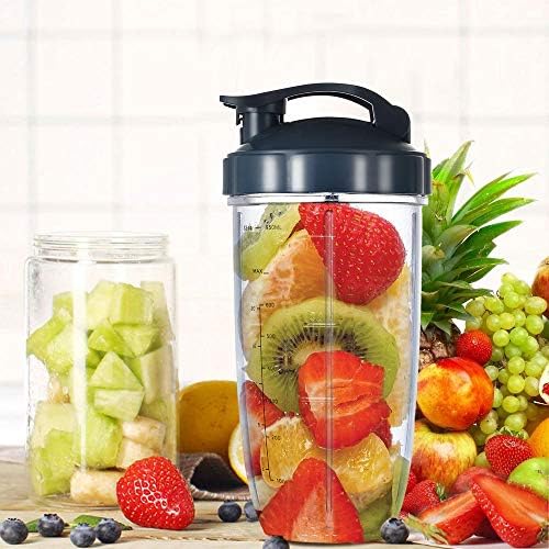 GahsEle 32oz Blender Replacement Cups 2 Pack