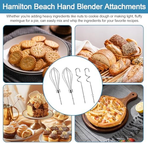 Hamilton Beach Hand Mixer Replacement Beaters 4Pack