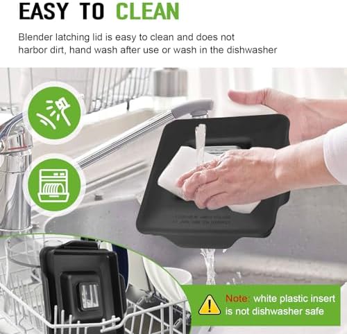 Blendtec Latching Lid Replacement for Wildside Fourside Jars