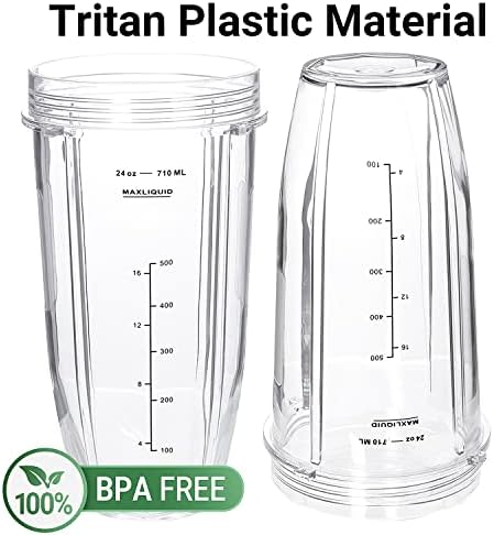 Buecmue 24 Oz Blender Cup 2 Pack