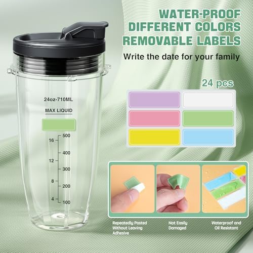 24oz Blender Cups Replacement for Ninja