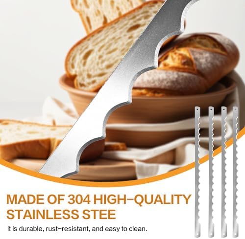 Bread Bow Knife Replacement Blades 8 Pcs