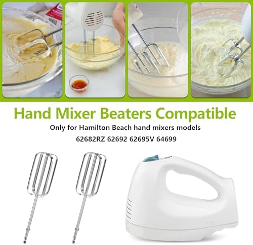 Alocs Hand Mixer Beaters 2 Pack Replacement
