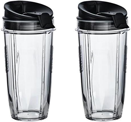 Nutri Ninja 24 Oz Tritan Cups with Sip and Seal Lids