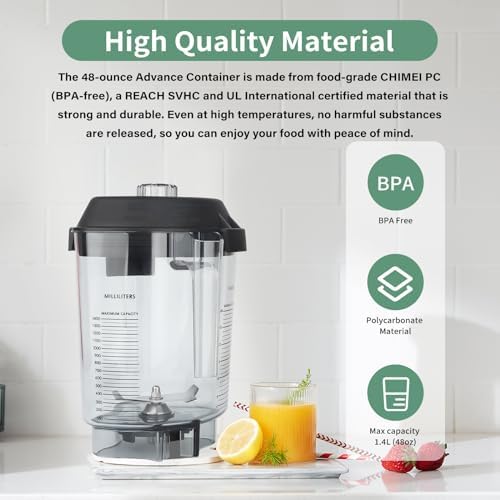 Sacumea 48oz Blender Pitcher Replacement