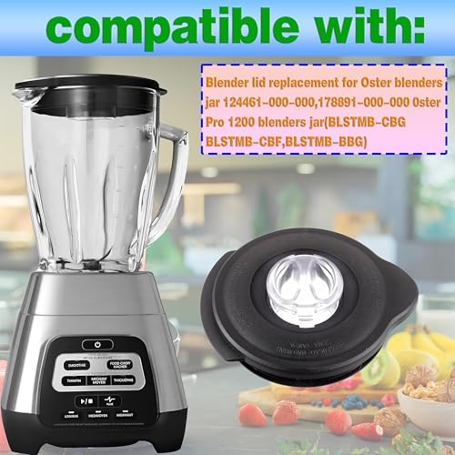 Oster Blender Lid Cover Replacement for Pro 1200 and Classic Series