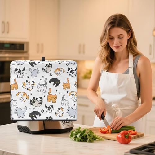 Cartoon Cats Juicer Dust Cover