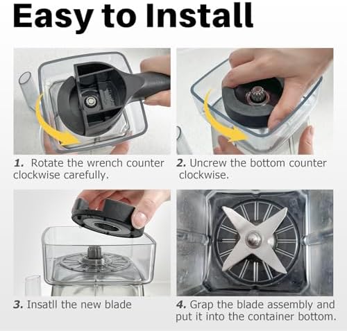 Blade Replacement for Vitamix 64oz and 32oz Containers