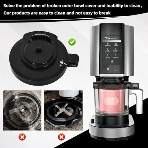Replacement Outer Bowl Lid for Ninja Ice Cream Maker