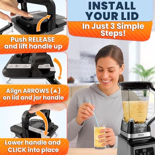 Ninja Blender Replacement Lid 72 Oz