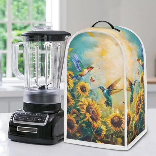 Hummingbirds Sunflower Kitchen Appliance Cover