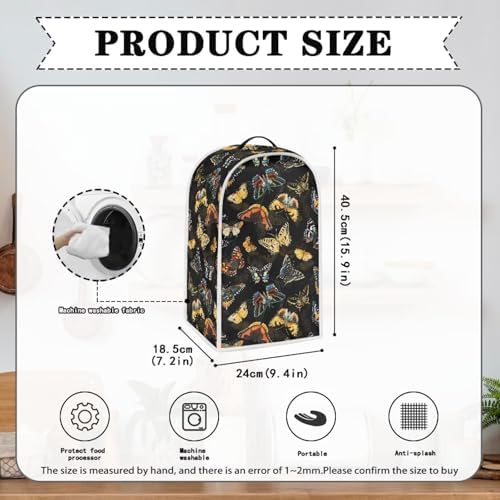 Colorful Butterflies Blender Dust Cover
