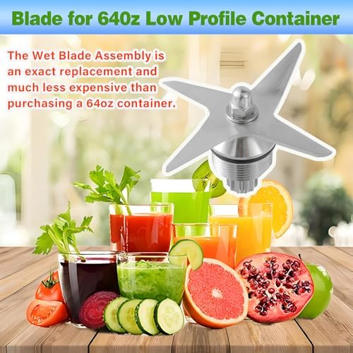 Stainless Steel Blender Blade Replacement For Vitamix 64 Oz 1