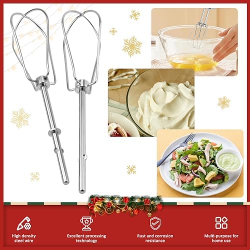 Fetechmate Hand Mixer Turbo Beaters 2 Pack