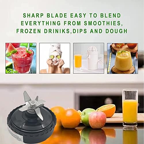 6 Fins Blender Blade Replacement for Ninja 16oz Cup
