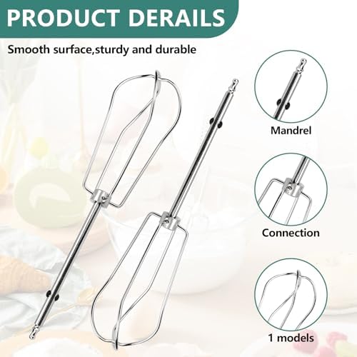 Cuisinart CHM Series Hand Mixer Replacement Beaters 4 Pack
