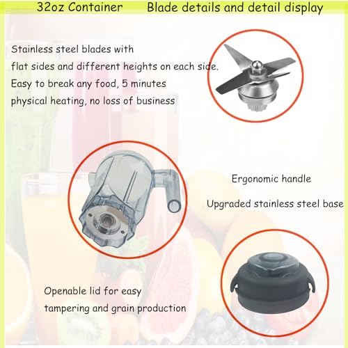 32oz Blender Pitcher Replacement