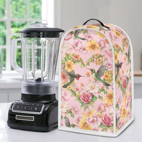 Floral Blossom Birds Blender Dust Cover