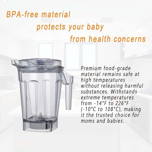 EastFune Vitamix 64oz Ascent Container Replacement