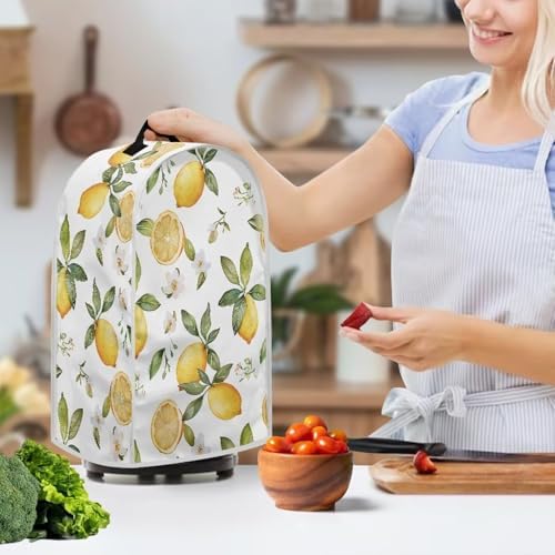 Lemon Flower Blender Cover Appliance Cover Machine Washable Kitchen Cover