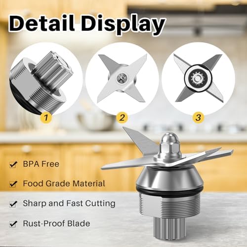 Blade Replacement for Vitamix 64oz and 32oz Containers