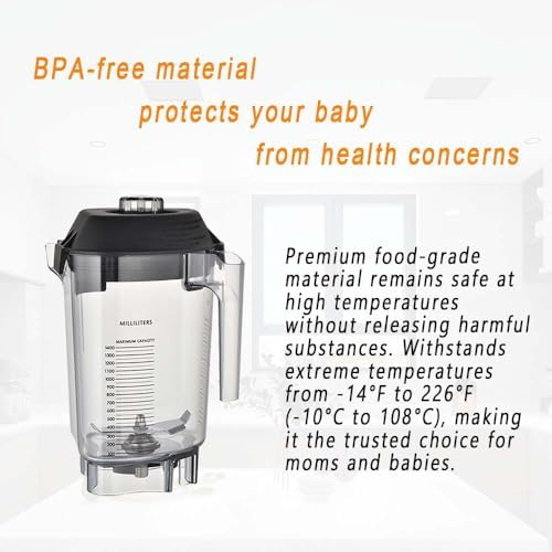 EastFune Vitamix 48 oz Advance Container Replacement