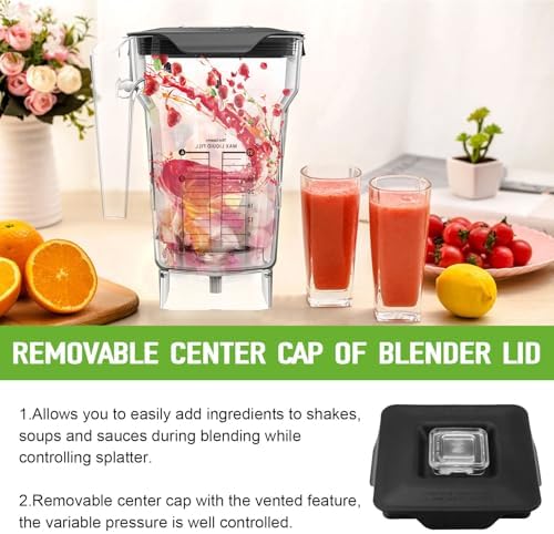 Blendtec Latching Lid Replacement for Wildside Fourside Jars