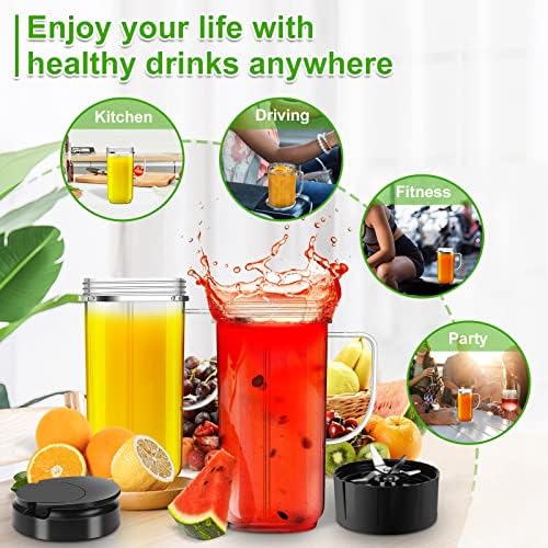 2 Pack Magic Bullet Blender Replacement Cups