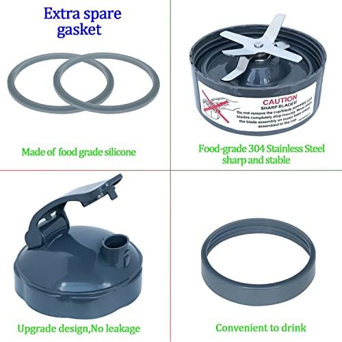 ABTER 32oz Blender Cups and Blade Set